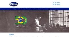 Desktop Screenshot of dileta.com.br